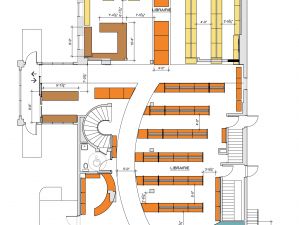 Plan d'aménagement Papeterie Librairie, Repentigny